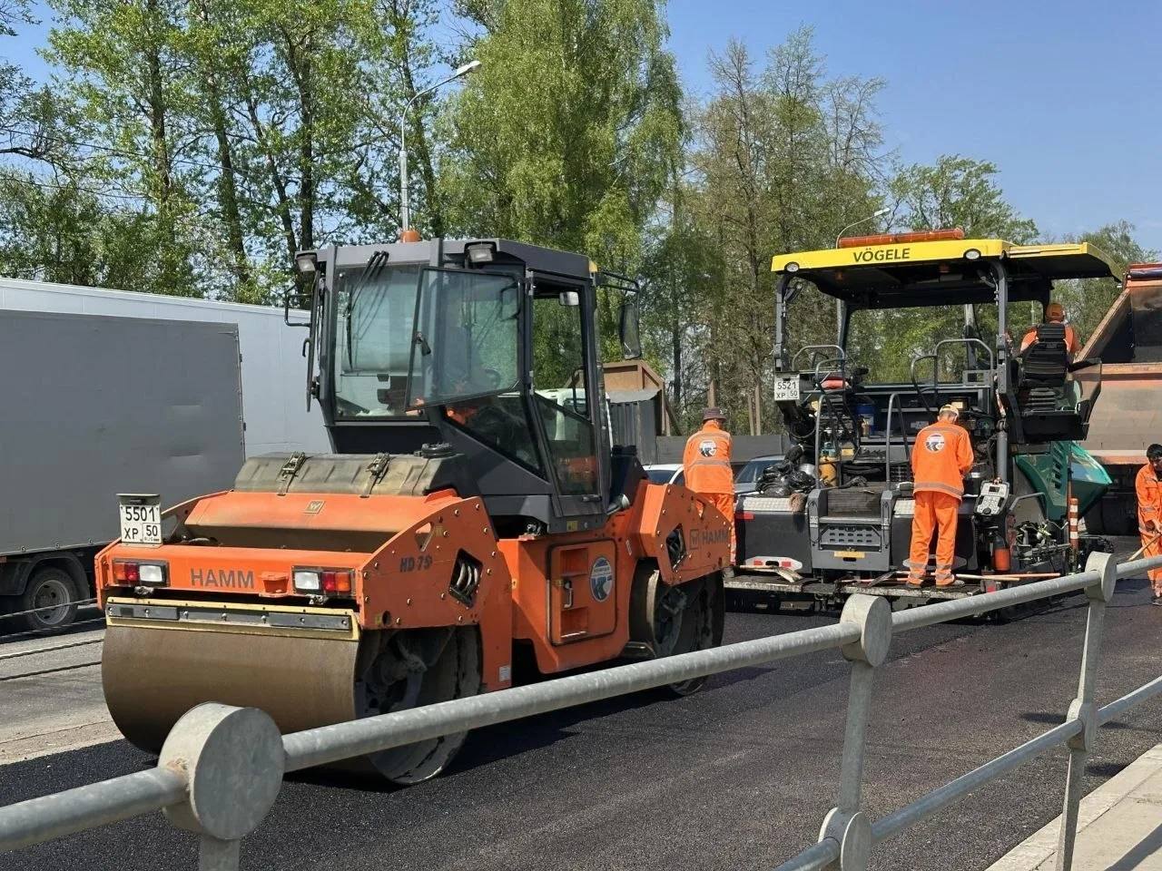 🛣️ Порядка пяти километров дорожного покрытия обновят в Подольске по национальному проекту «Инфрастр