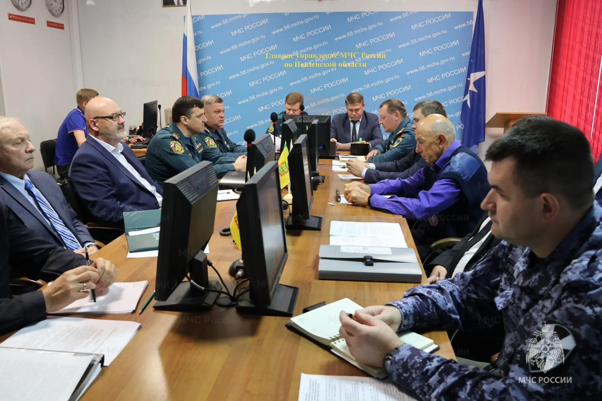 Дан старт Всероссийской командно-штабной тренировке по гражданской обороне