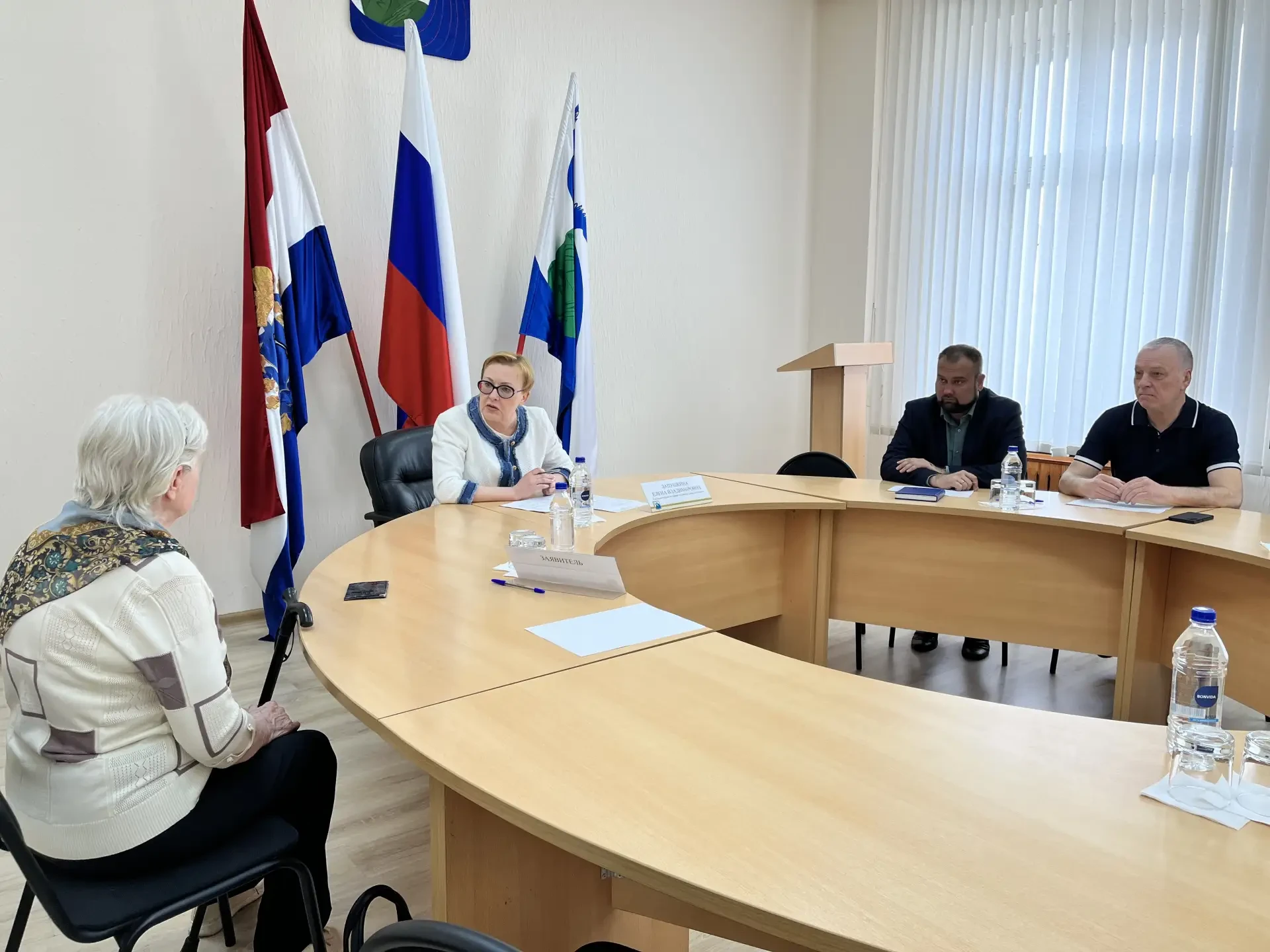 Провели с коллегами выездной прием граждан в г.о. Жигулевск.