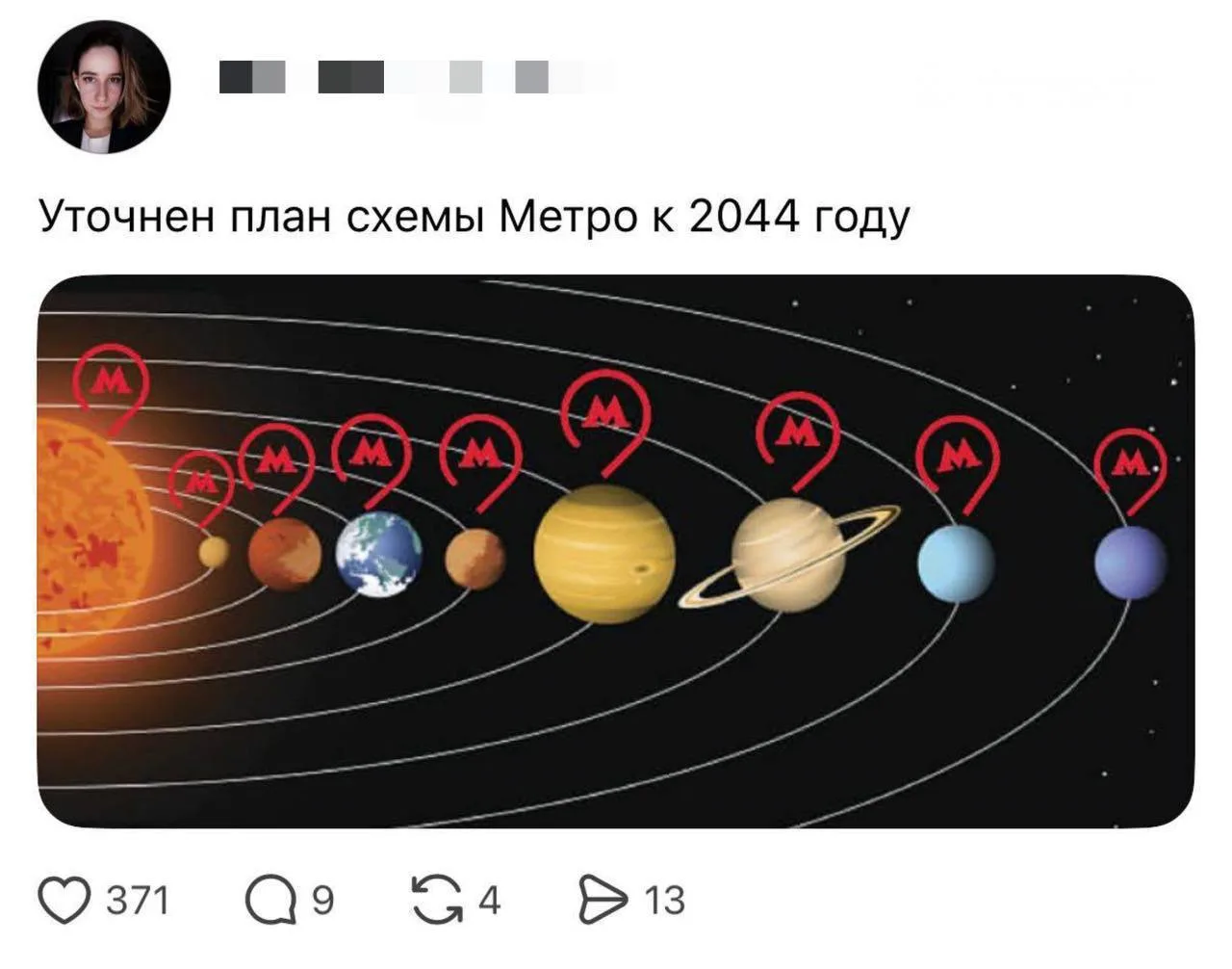Вот так, судя по всему, будет выглядеть схема московского метро через 20 лет