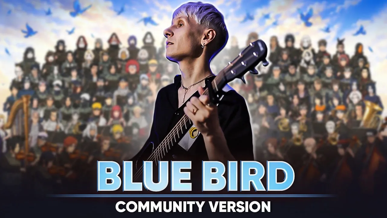Русскоязычный кавер на 3-й опенинг "Blue Bird" из аниме "Наруто: Ураганные хроники" вашими голосами!