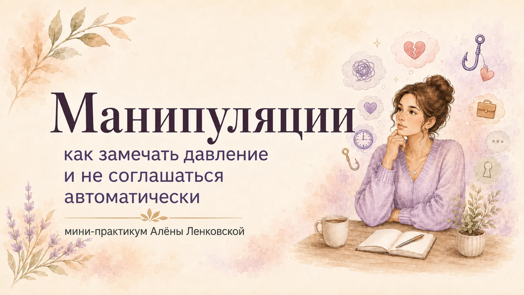 Начинаю утро с напоминания: сегодня последний день продажи мини-практикума «Манипуляции...