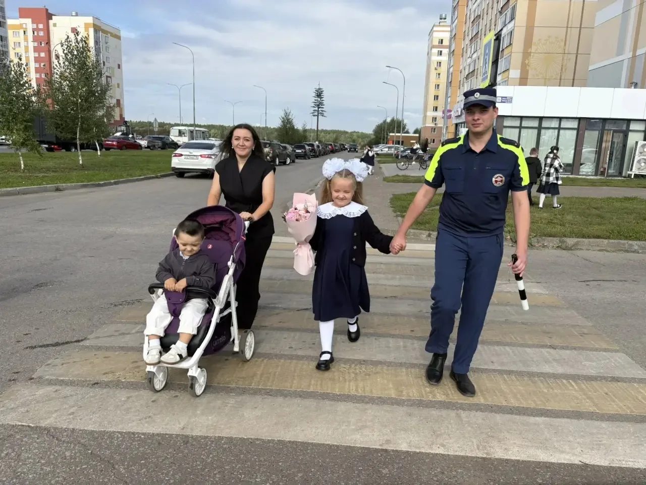 Безопасность детей на дорогах — наш приоритет! 🚔