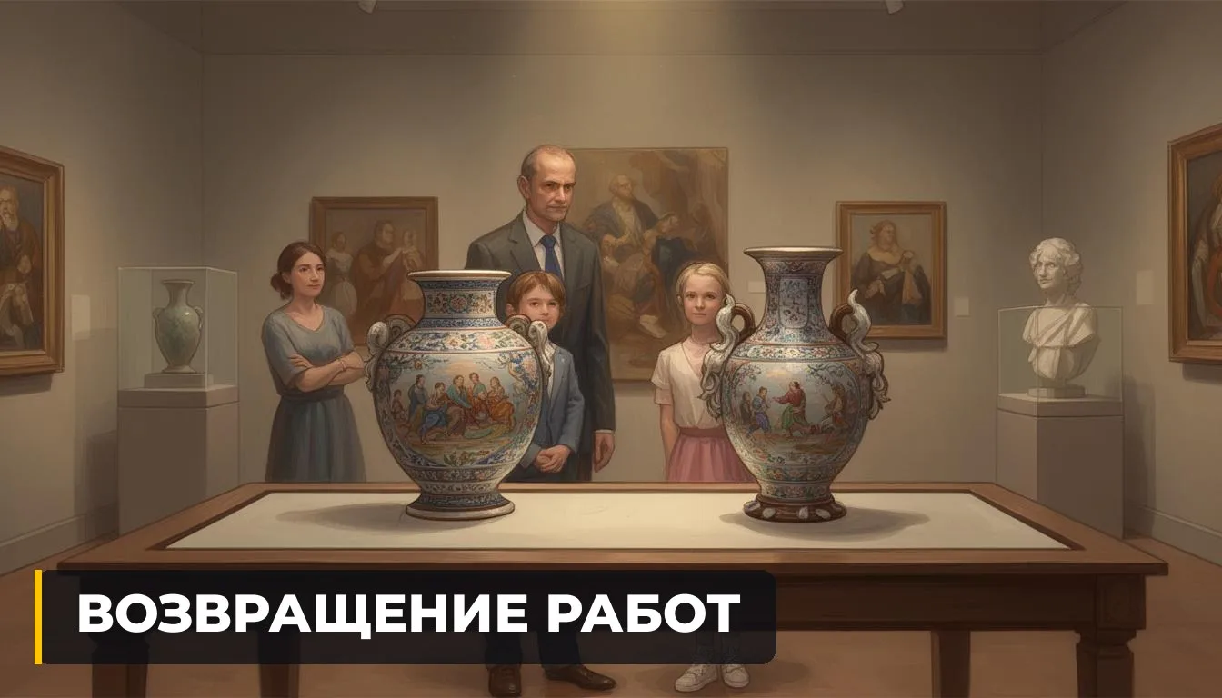 🇺🇸 МУЗЕЙ ВЕРНУЛ СЕМЬЕ РАБОТЫ ПОРАБОЩЁННОГО ГОНЧАРА