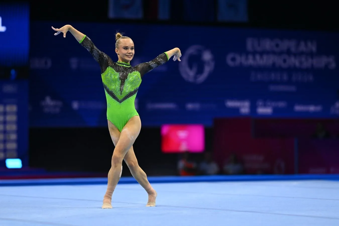 Ангелина Мельникова, наша олимпийская чемпионка, поблагодарила болельщиков за поддержку