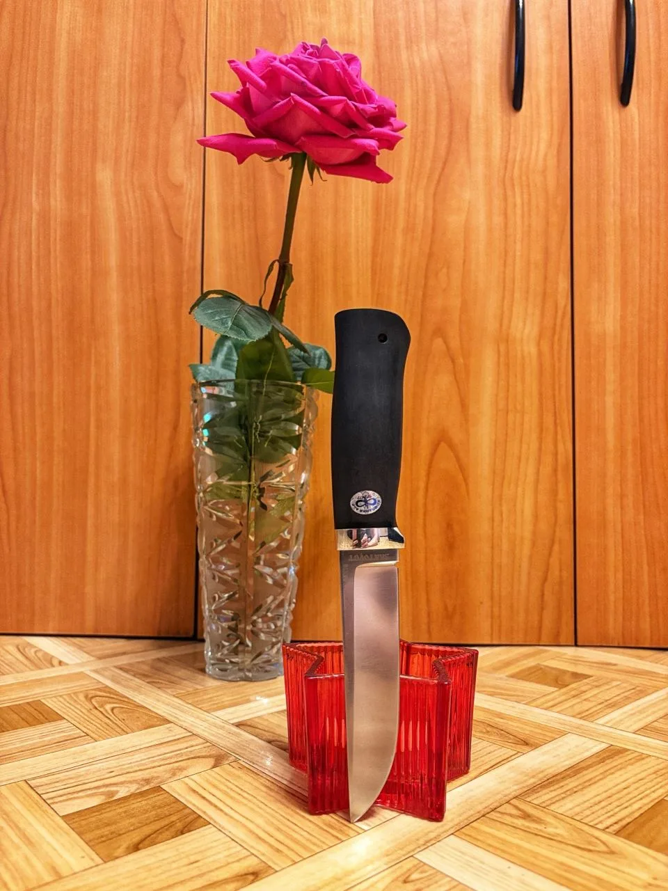 Следопыт 📸🌹🔪 Фото Андрей Скоморохов
✅️В каталоге: https://knife-mag.ru/shop/477/desc/sledopyt-ruk