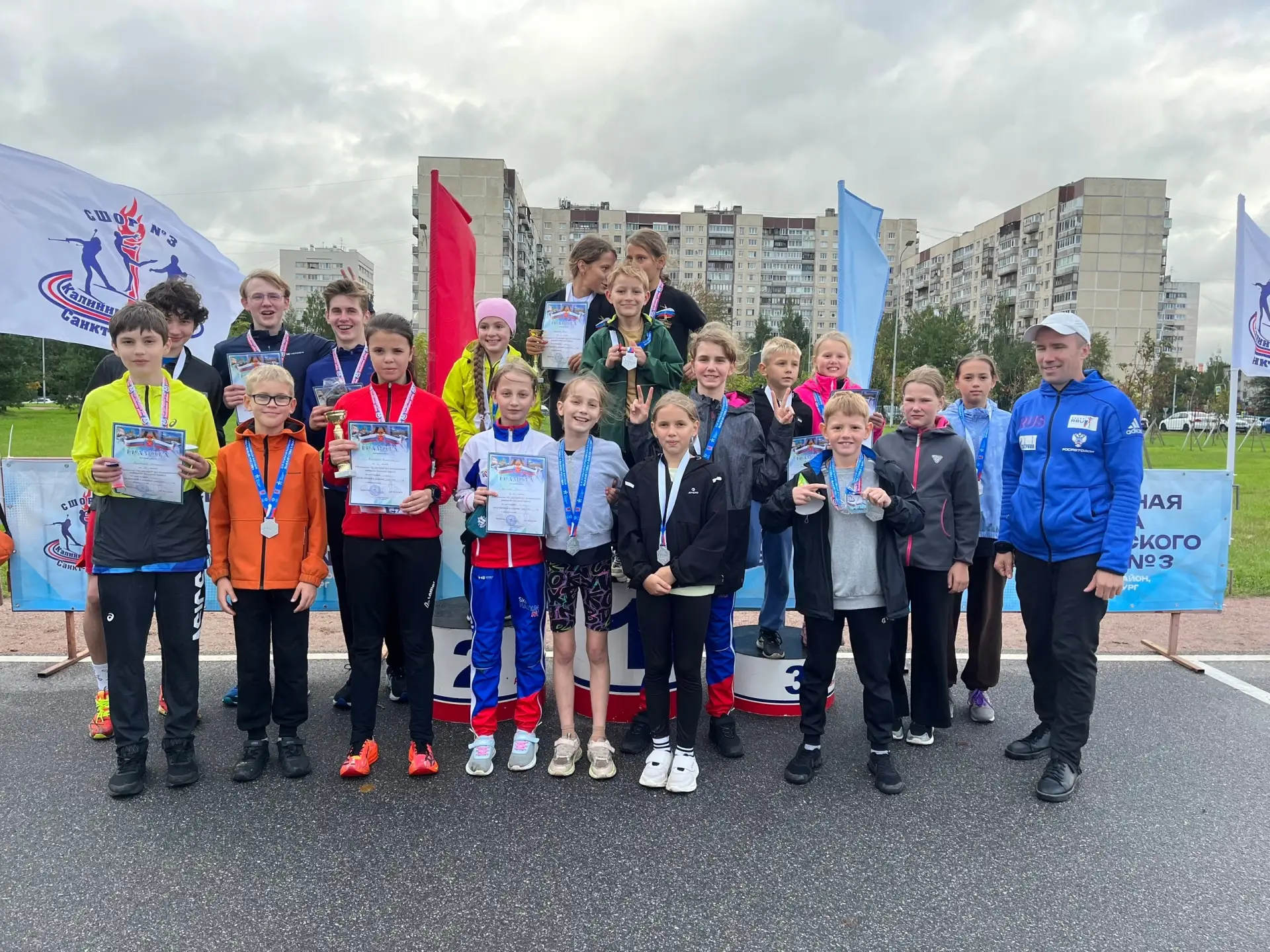 Отличные итоги Первенства ГБУ ДО СШОР №3 Калининского района по биатлону