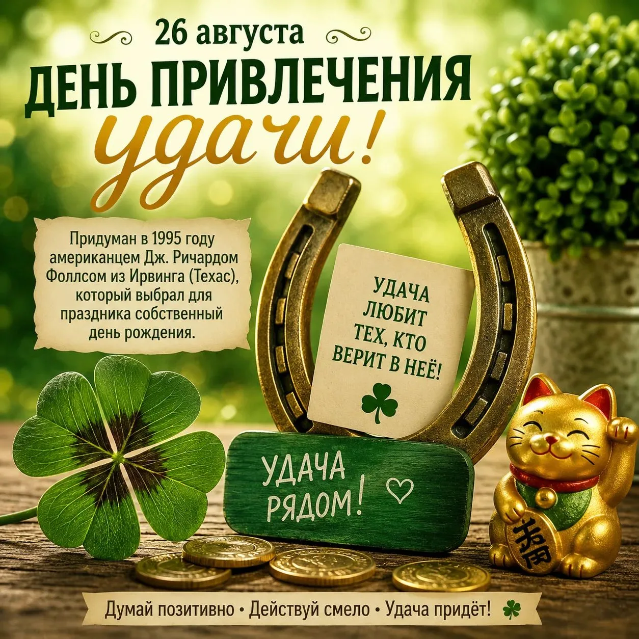 Сегодня официально разрешено везение🤗😜