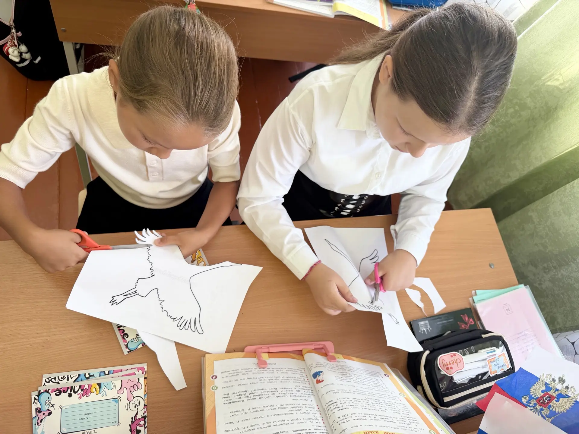 🕯️Мастер-класс «Журавлик памяти» в рамках всероссийской акции «Память защищает».