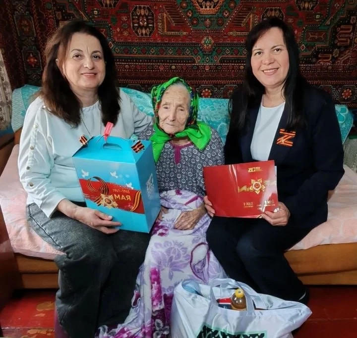 🎖 В Лениногорском районе поздравили 95-летнюю труженицу тыла  Елизавету Тарманову поздравили с празд