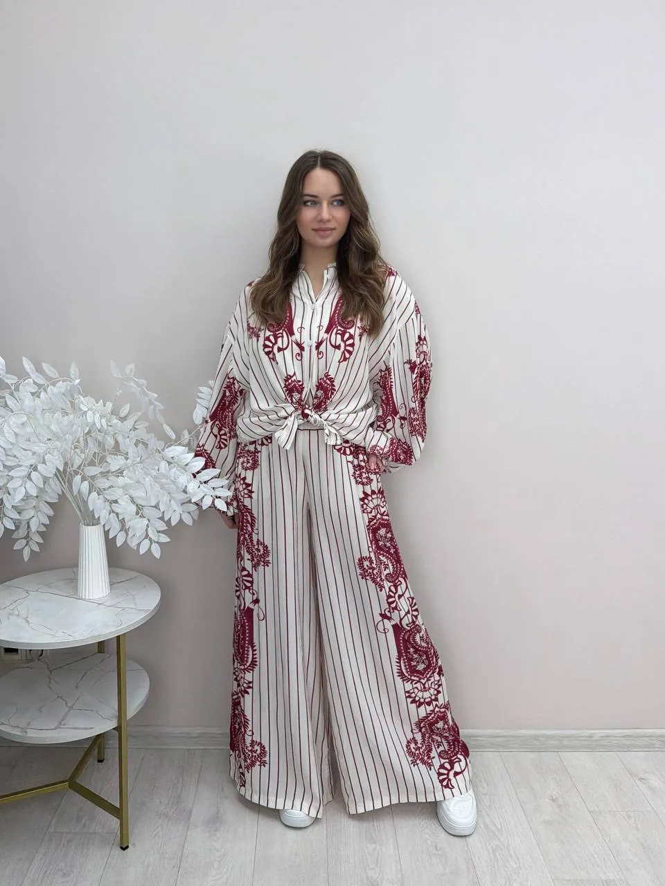 Стильный костюмчик из вискозы