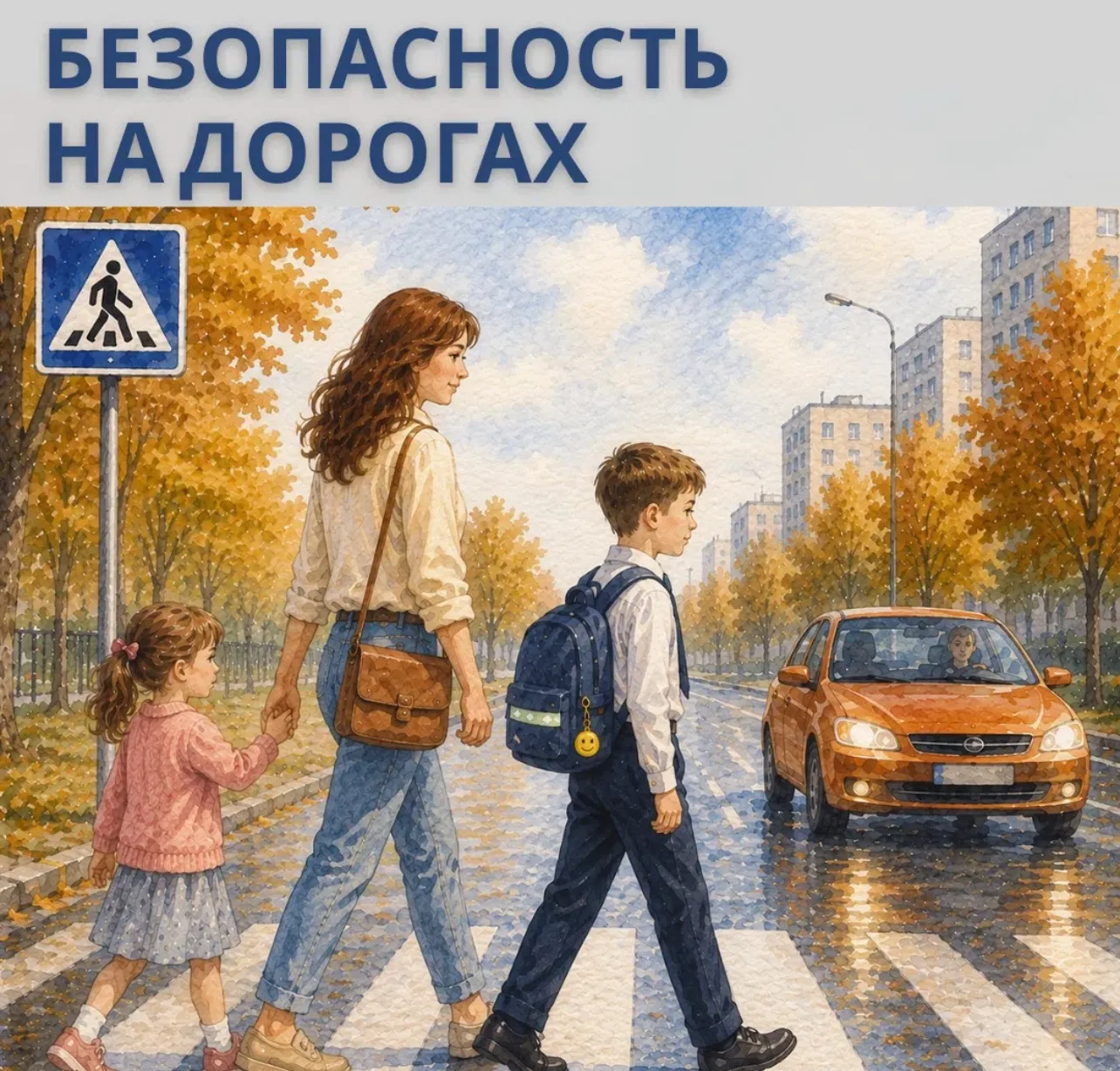 🚗  Пусть дорога будет безопасной!