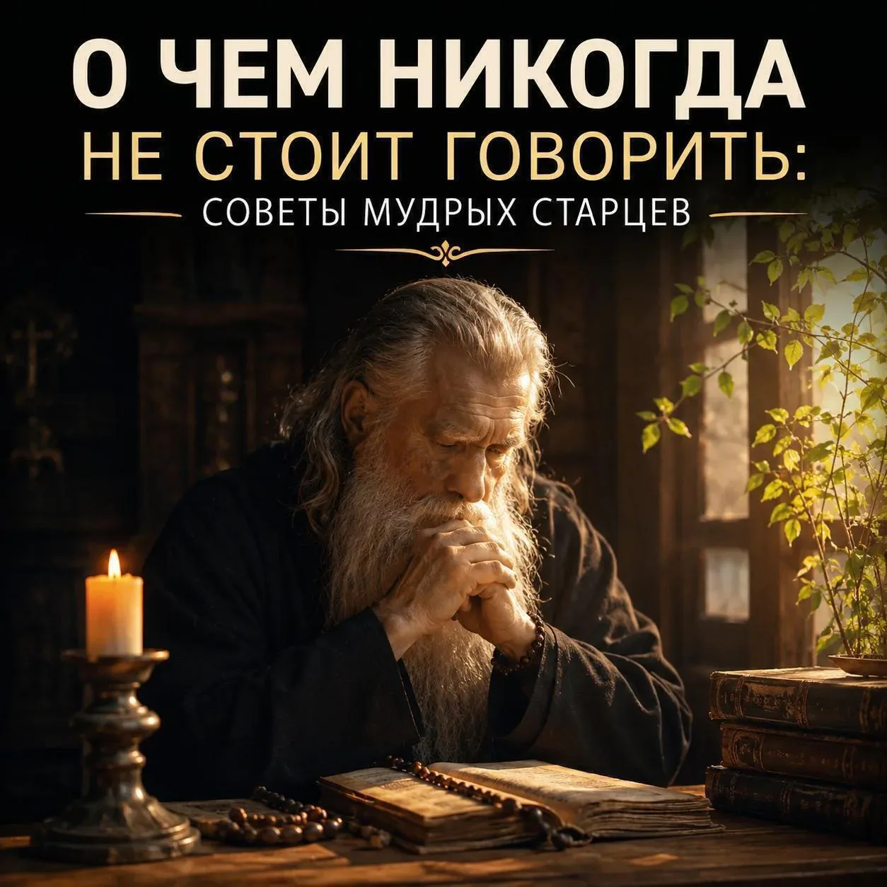 ❗О ЧЕМ НИКОГДА НЕ СТОИТ ГОВОРИТЬ: СОВЕТЫ МУДРЫХ СТАРЦЕВ.