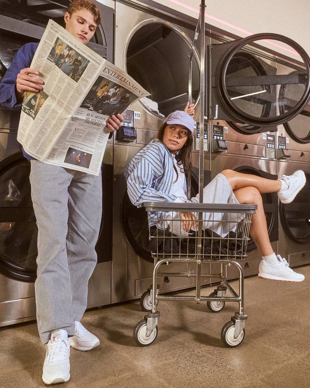 👟 Белые кроссовки Reebok — это классика!
