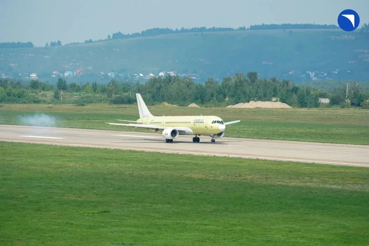 📍Первый серийный МС-21 выполнил первый полет. Подробнее