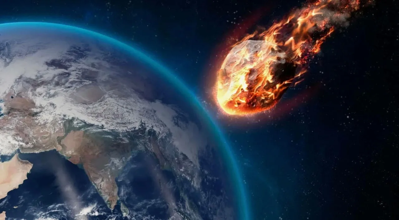 😱К ЗЕМЛЕ ПРИБЛИЖАЕТСЯ АСТЕРОИД☄️