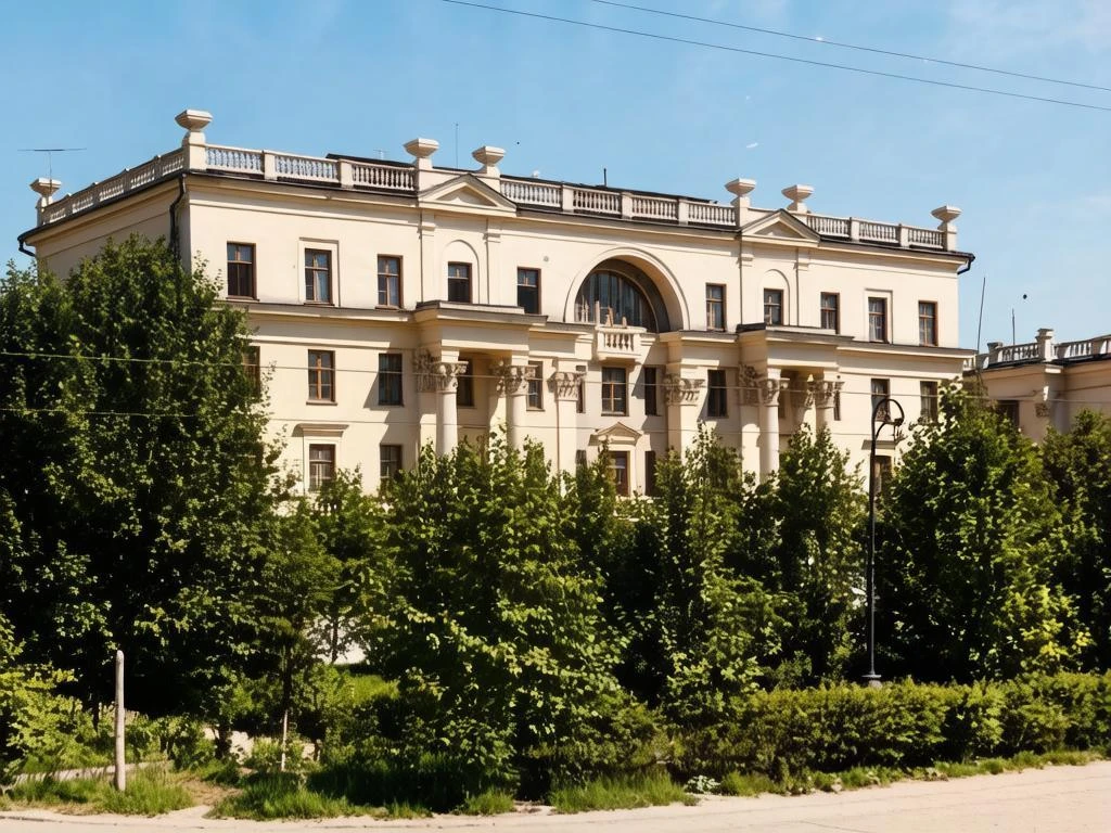 Гостиница "Металлург" была построена в 1950 году. Её возведением занимался трест «Тагил...