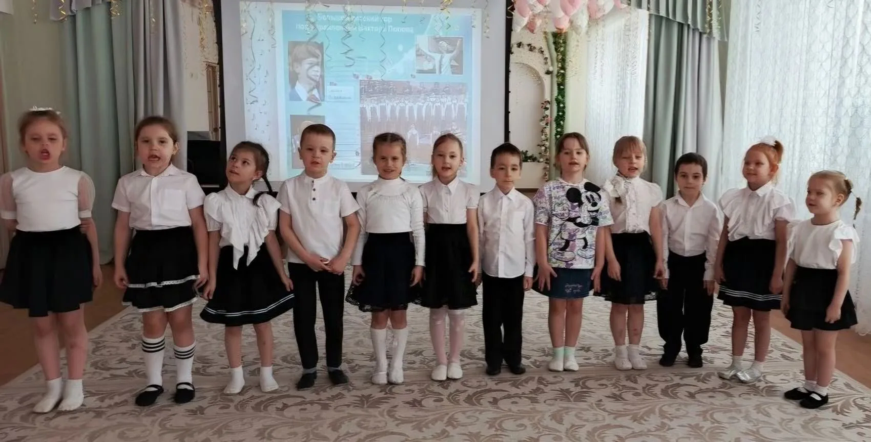 В нашем вокально-хоровом кружке «Рябинка» прошло особенное занятие 🎶
