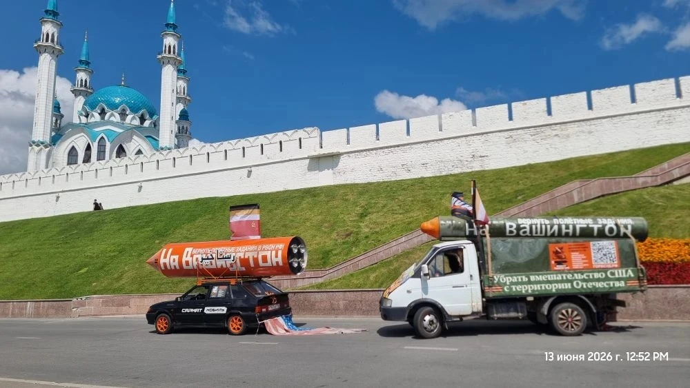 Для закрепления результатов напоследок утром покружили по Казани.

Перед приездом Владимира Путина в