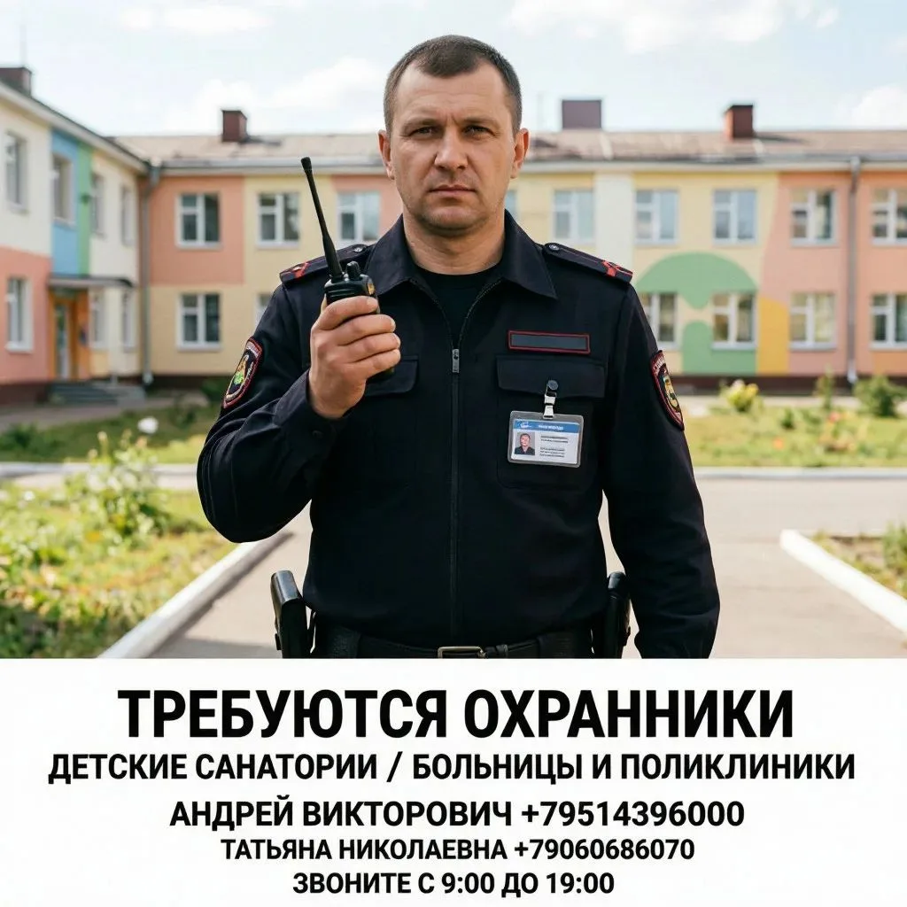 📢СРОЧНО требуются сотрудники охраны на объекты Департамента здравоохранения Москвы на постоянную ра