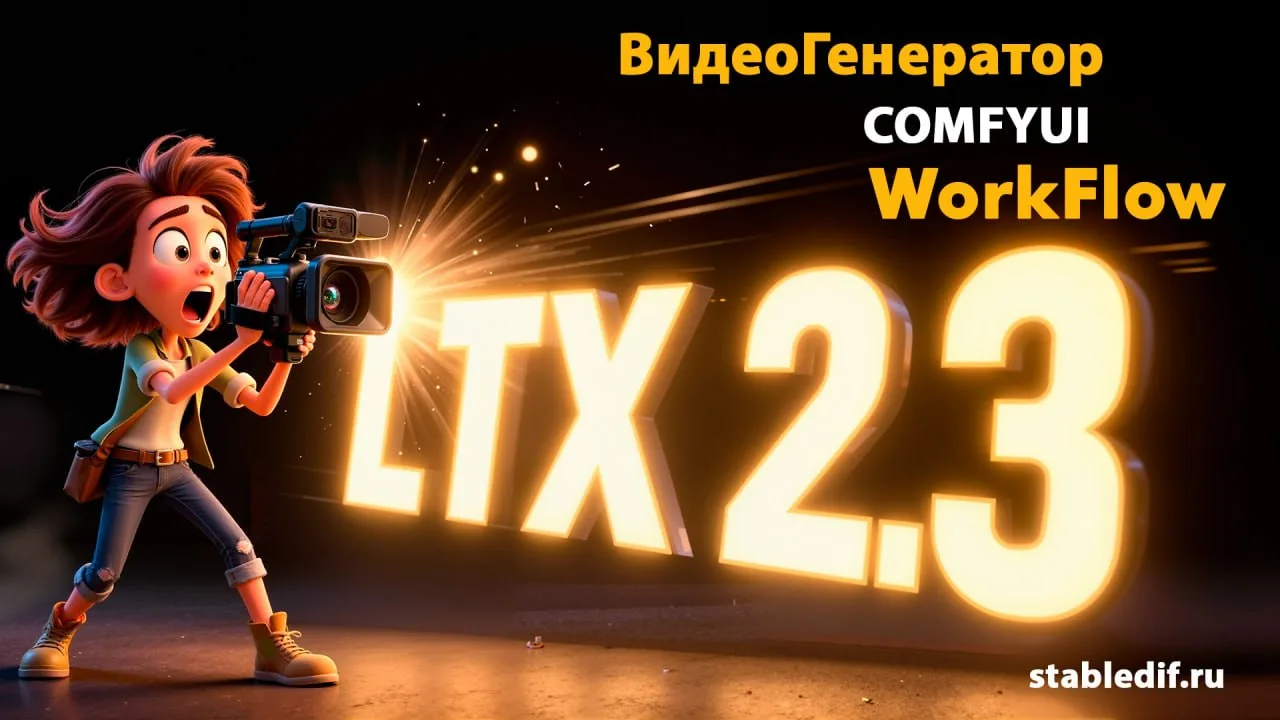 🎬🎤 LTX 2.3 - это модель для генерации видео с озвучкой.
