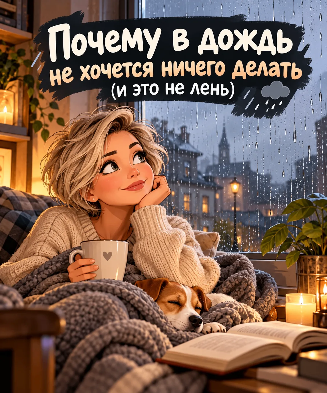 За окном дождь. И всё внутри сопротивляется: не хочу на работу - в школу - в садик. Зна...