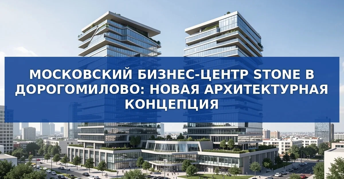 Архитектурная концепция нового бизнес‑центра в Дорогомилово