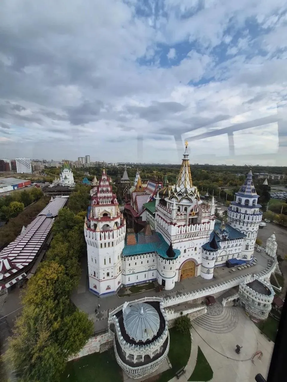 Измайловский кремль с высоты птичьего полета 😍