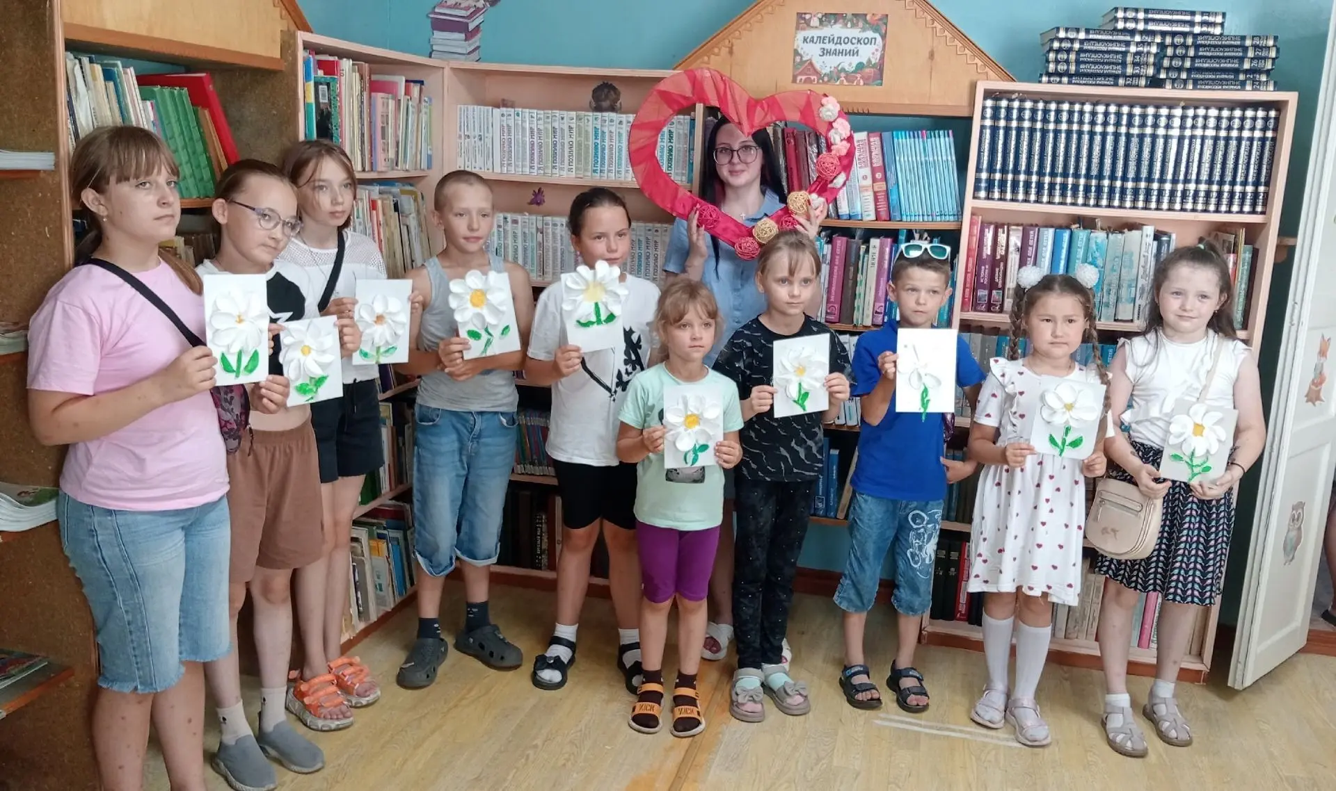 🎨✂Мастер-класс 🌼 "Ромашковая фантазия" 🌼
📆9 июля 2026 года в Саргатской центральной детской библ