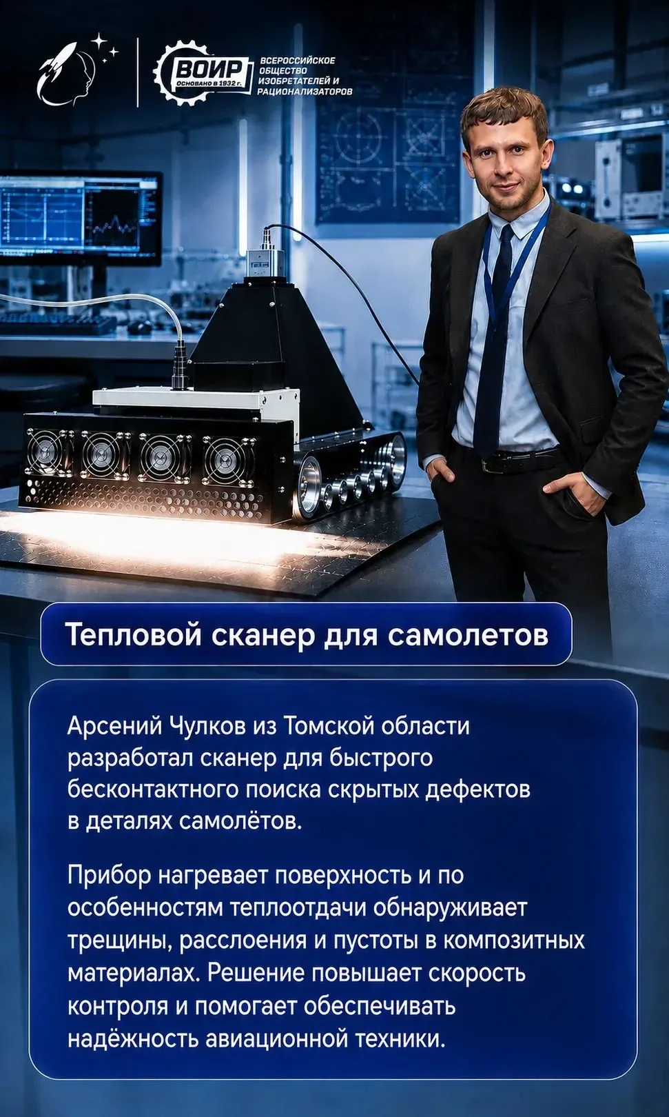Продолжается прием заявок на «Изобретатель года – 2026»🚀