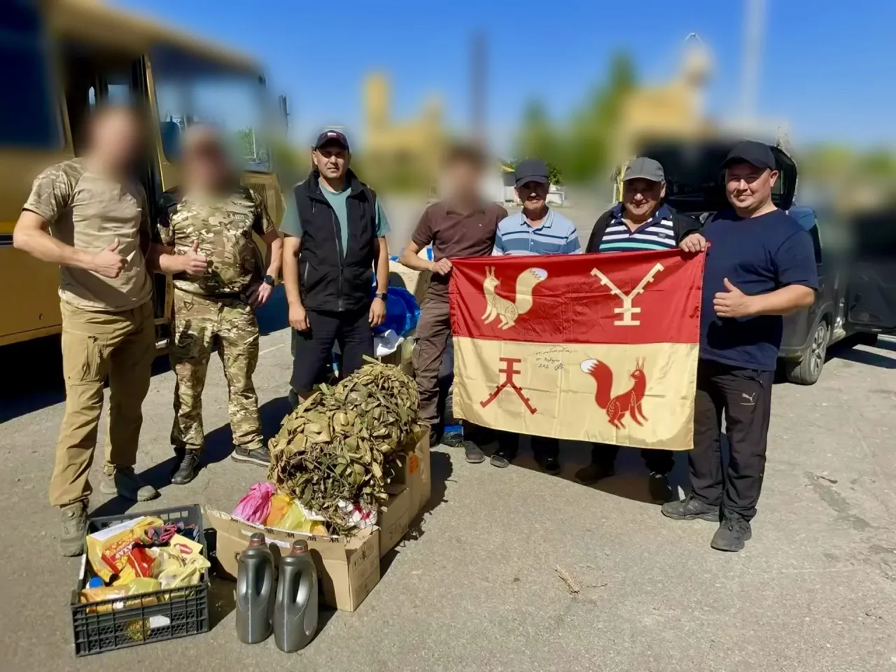 50-й гуманитарный конвой, сформированный жителями Татышлинского района, благополучно до...