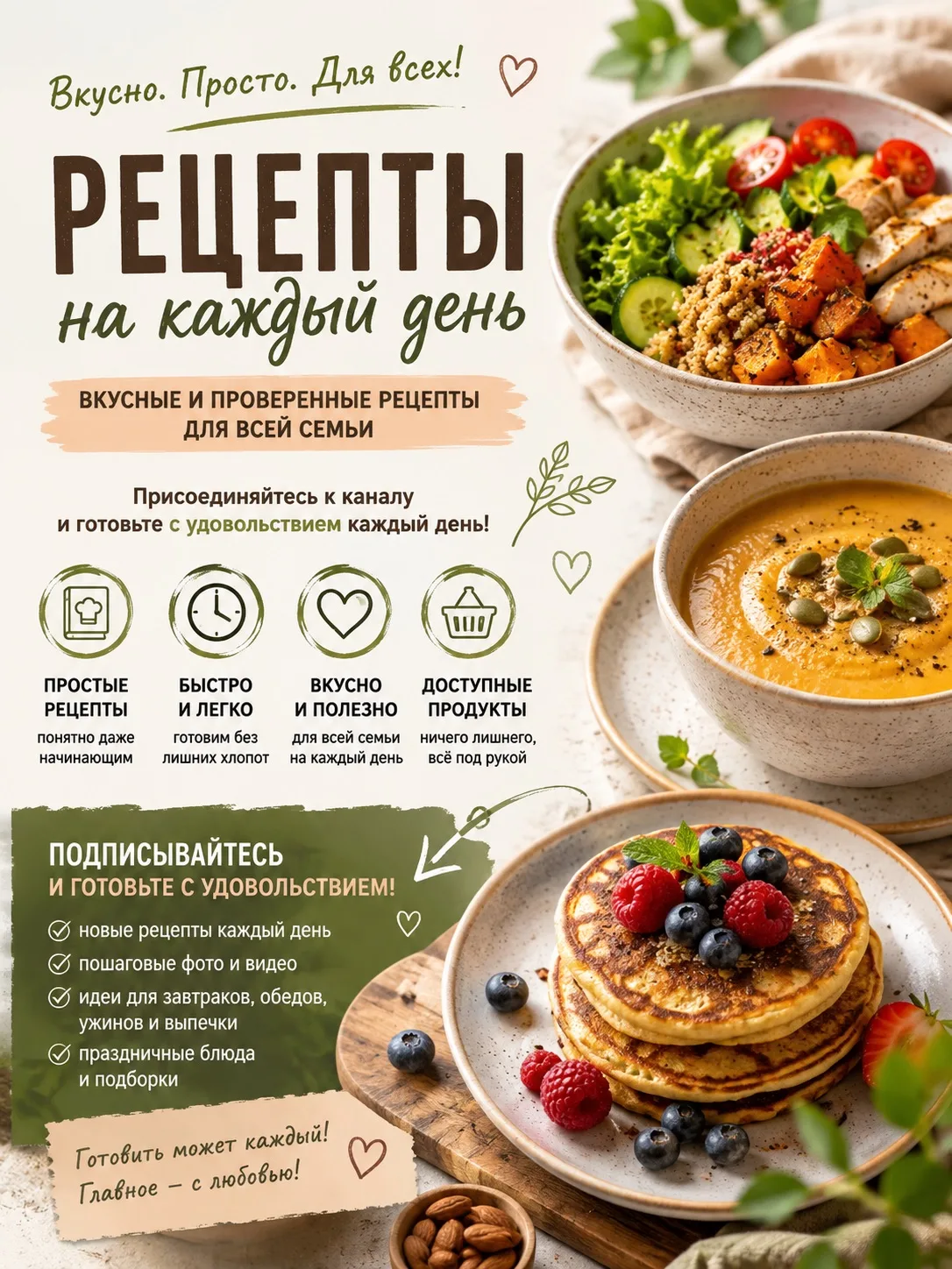 🍓 Любите вкусно поесть, но не хотите часами стоять у плиты? 😍