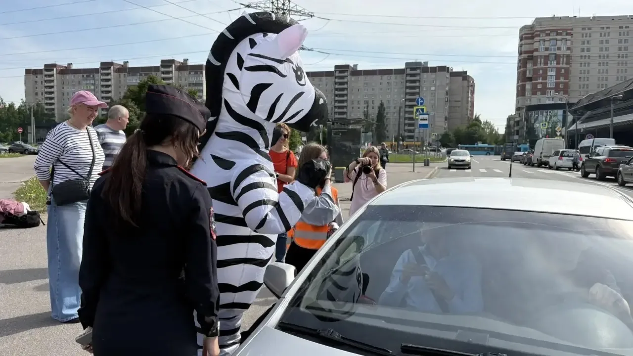 21 мая ученики 8 «Г» класса приняли участие в акции «Вежливый водитель». Ребята напомнили автомобили
