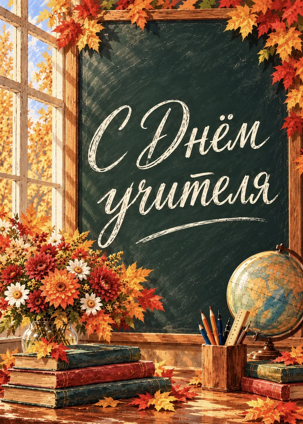 🍁 С Днём учителя! 🍁