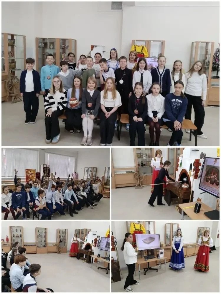 Тематическая экскурсия «Русская печь» прошла в апреле для учащихся 4-ых и 3э классов МБОУ СОШ 20. Во