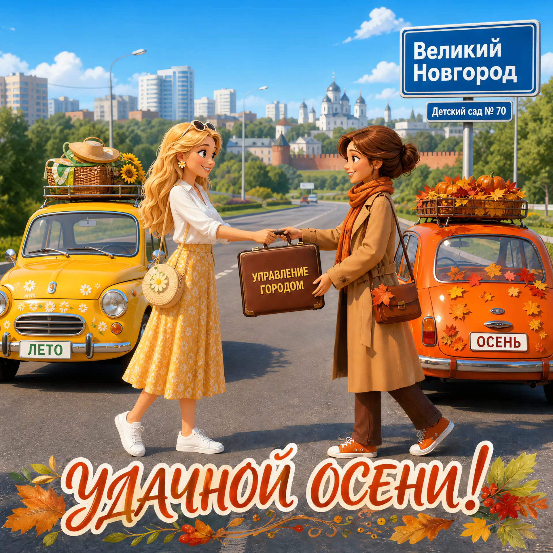 Лето, спасибо за всё! Встречаем золотую осень! 🍂✨
