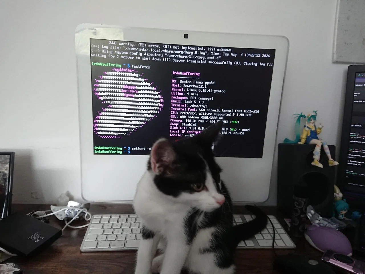 Gentoo на iMac g5