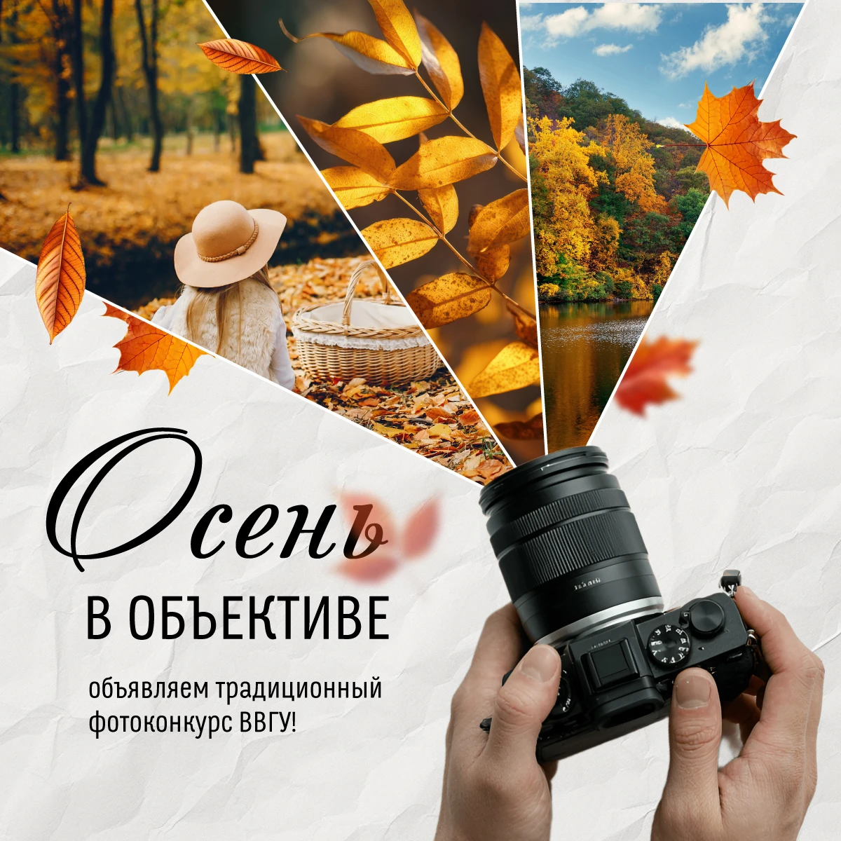 🍂 Осень в объективе: объявляем традиционный фотоконкурс ВВГУ! 🍁