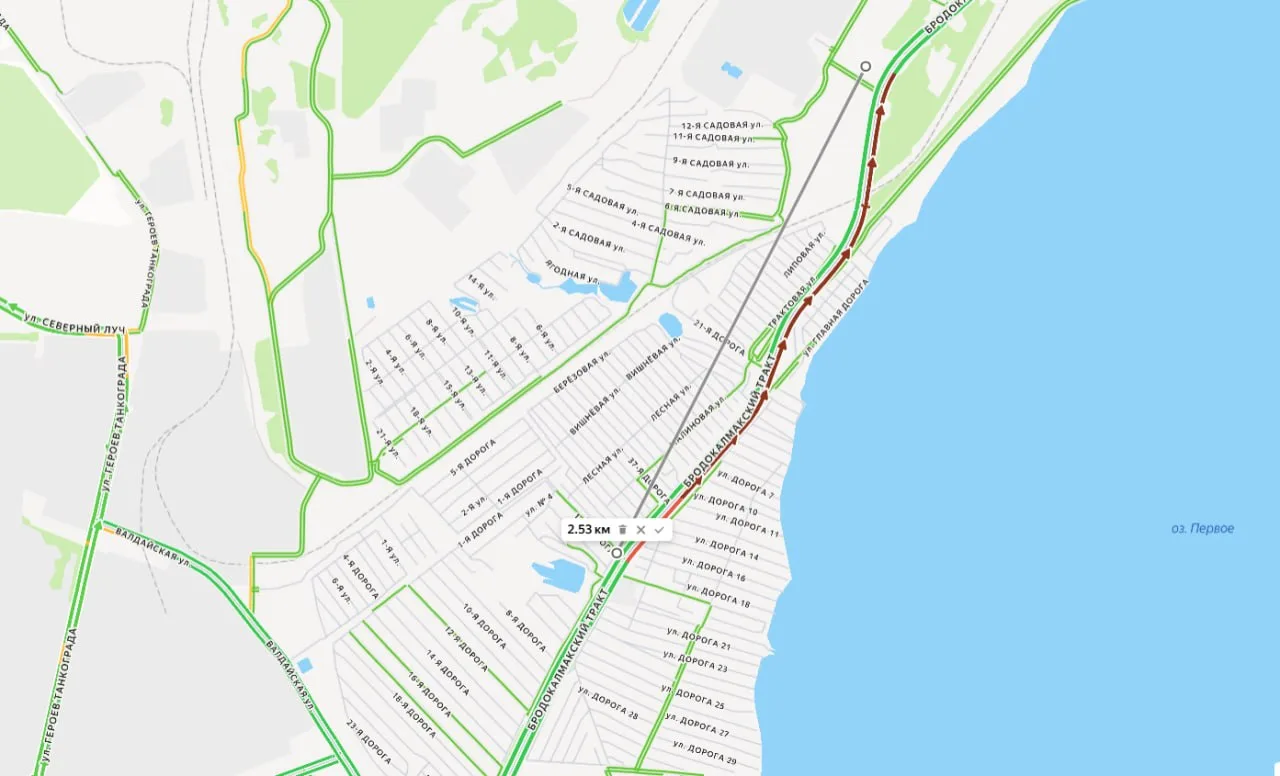 🚗 Челябинск встал в 8–9-балльных пробках