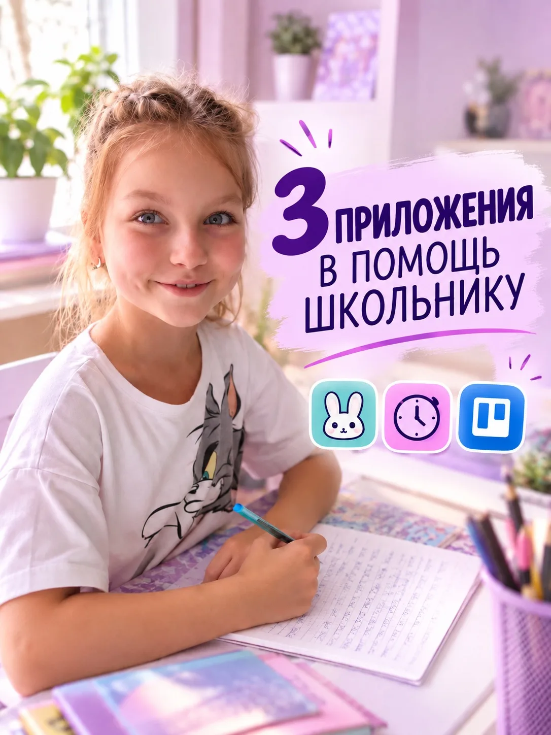 Как помочь своему школьнику всё успевать?