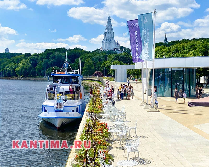 🌳🚢 Царская набережная в Коломенском: Как выглядит сейчас после реконструкции?