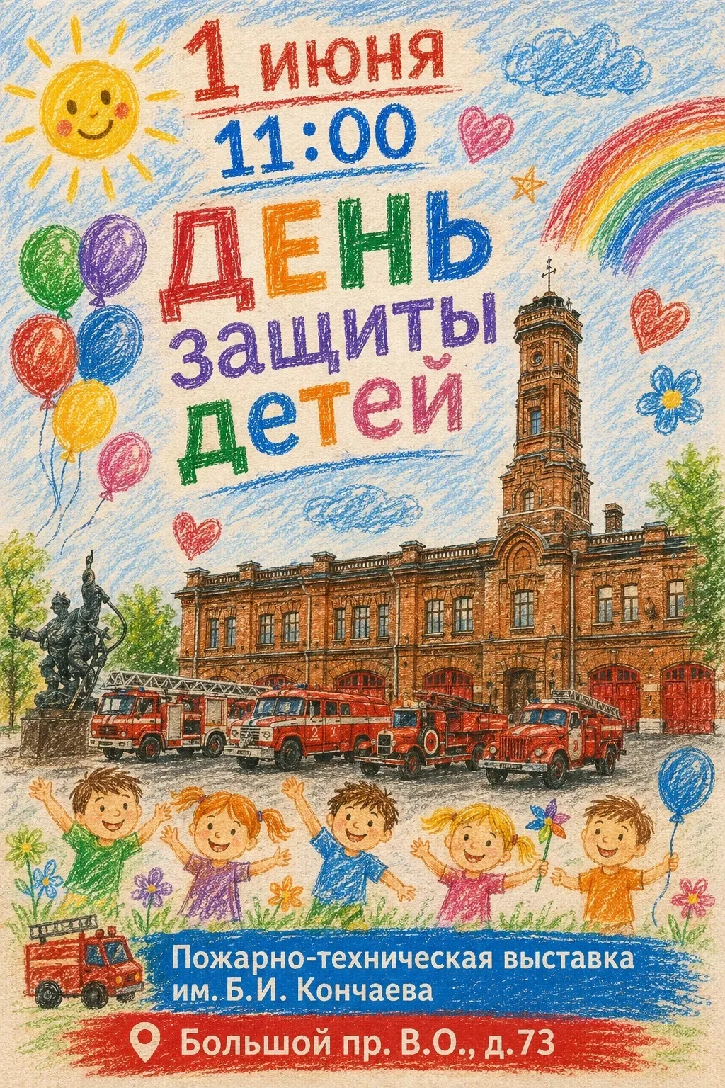☀#МЧС_Петербурга приглашает на летнее приключение в Музее пожарной охраны