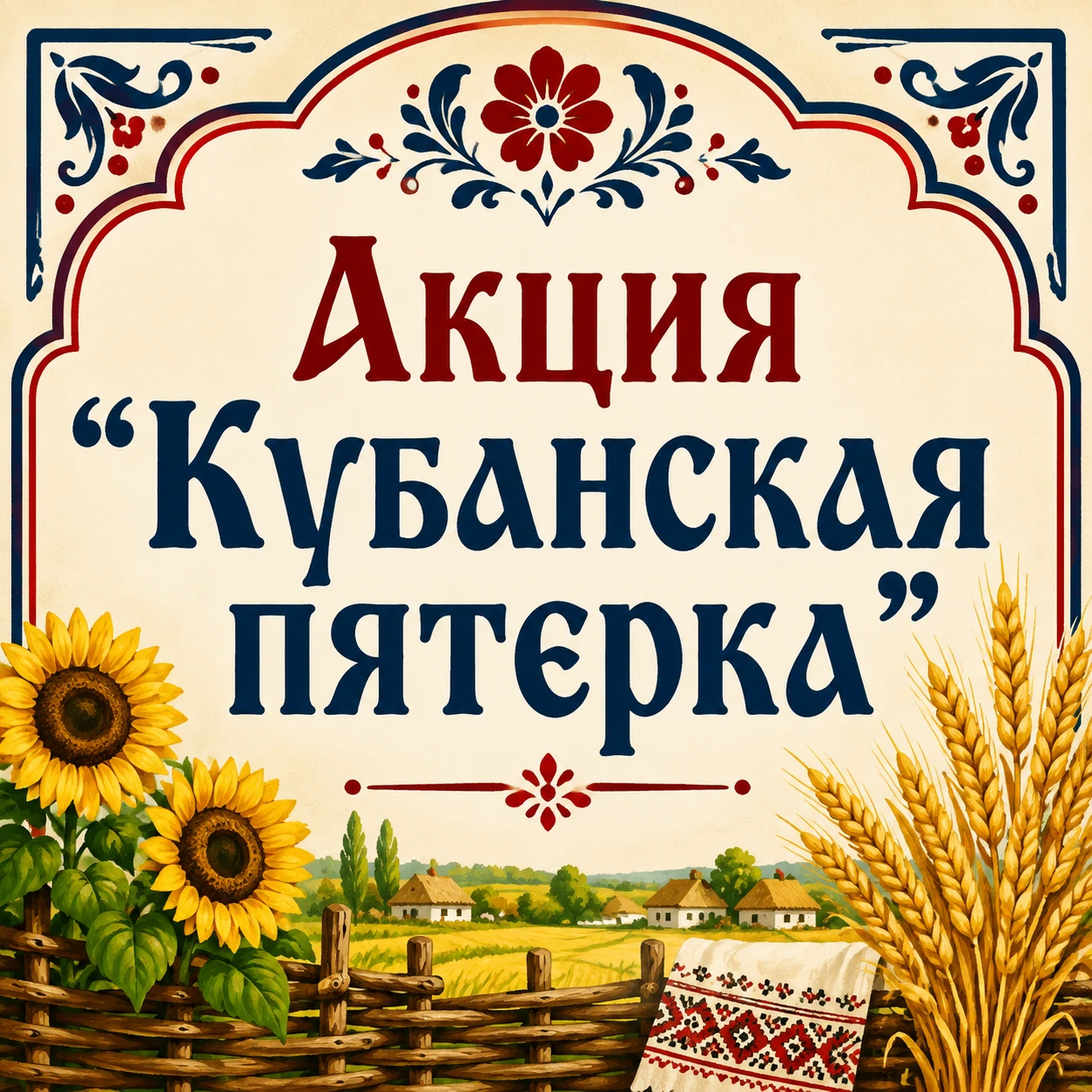 📢 Стартует школьная акция «КУБАНСКАЯ ПЯТЕРКА»!