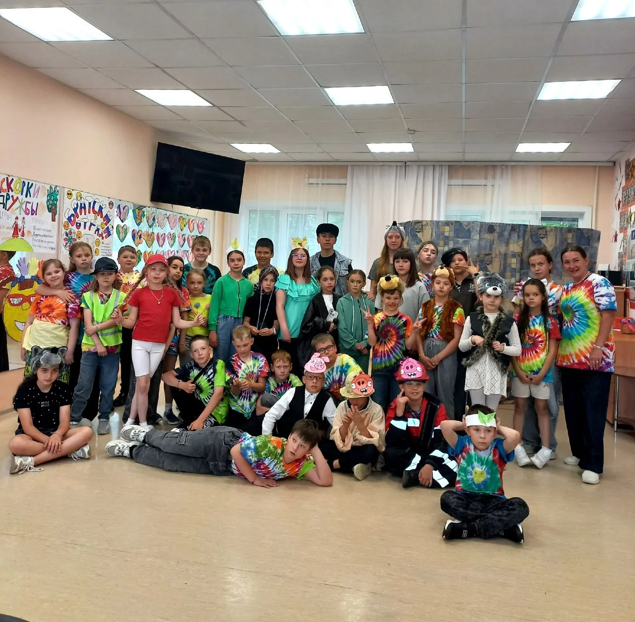✨🎭️✨️Пятый день лагеря в КМЖ "Буратино".