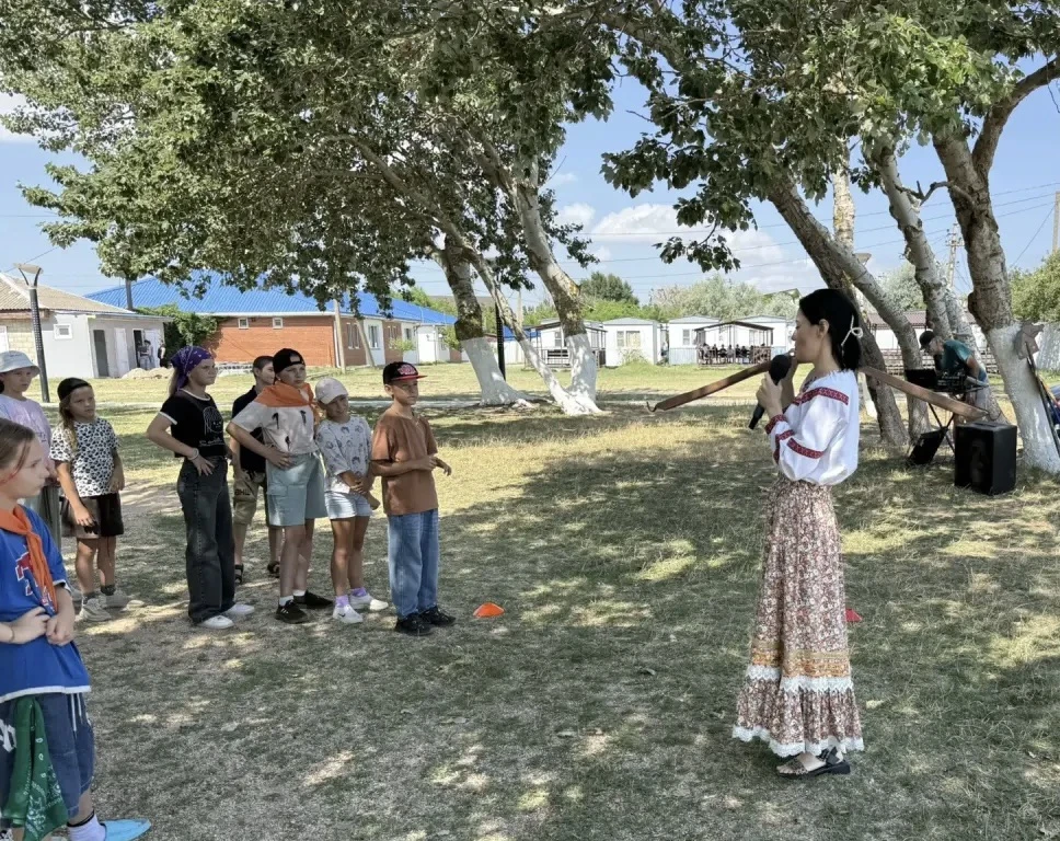 ☀️ Солнце в зените, ветер степей и звонкий детский смех — сегодня, 22 июня, для ребят детского оздор
