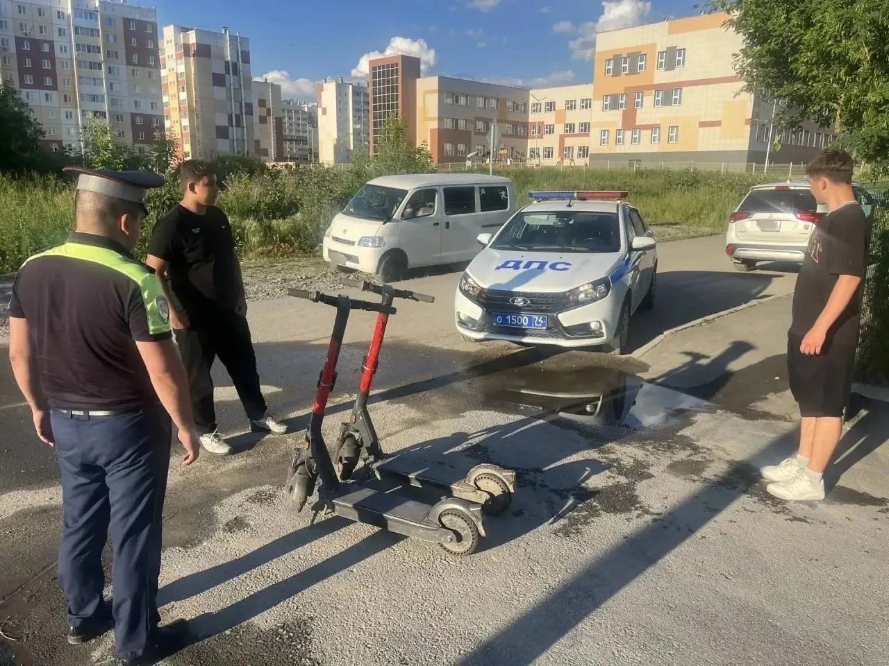 В Миассе прошёл рейд ГАИ по электросамокатам!