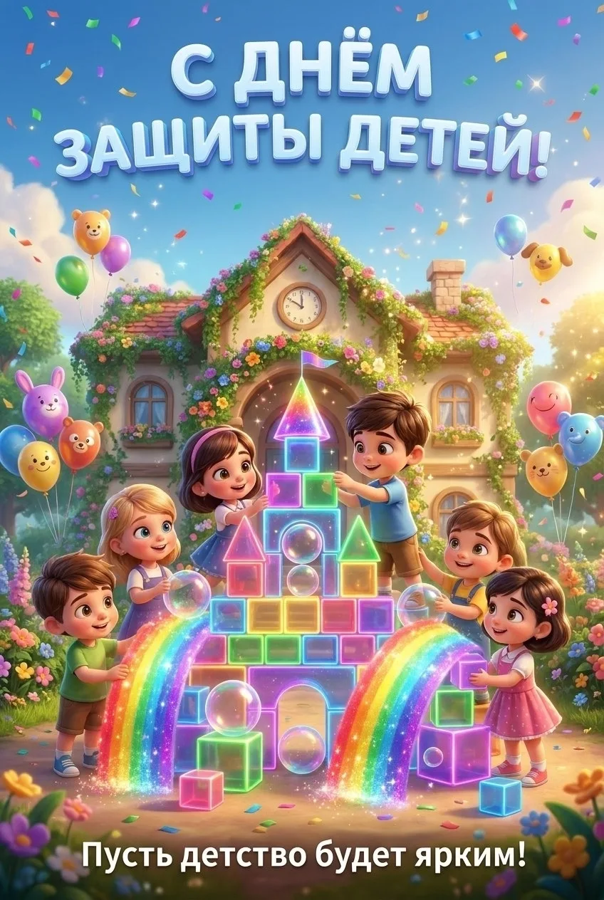🎈 1 ИЮНЯ — ДЕНЬ ЗАЩИТЫ ДЕТЕЙ! 🎨