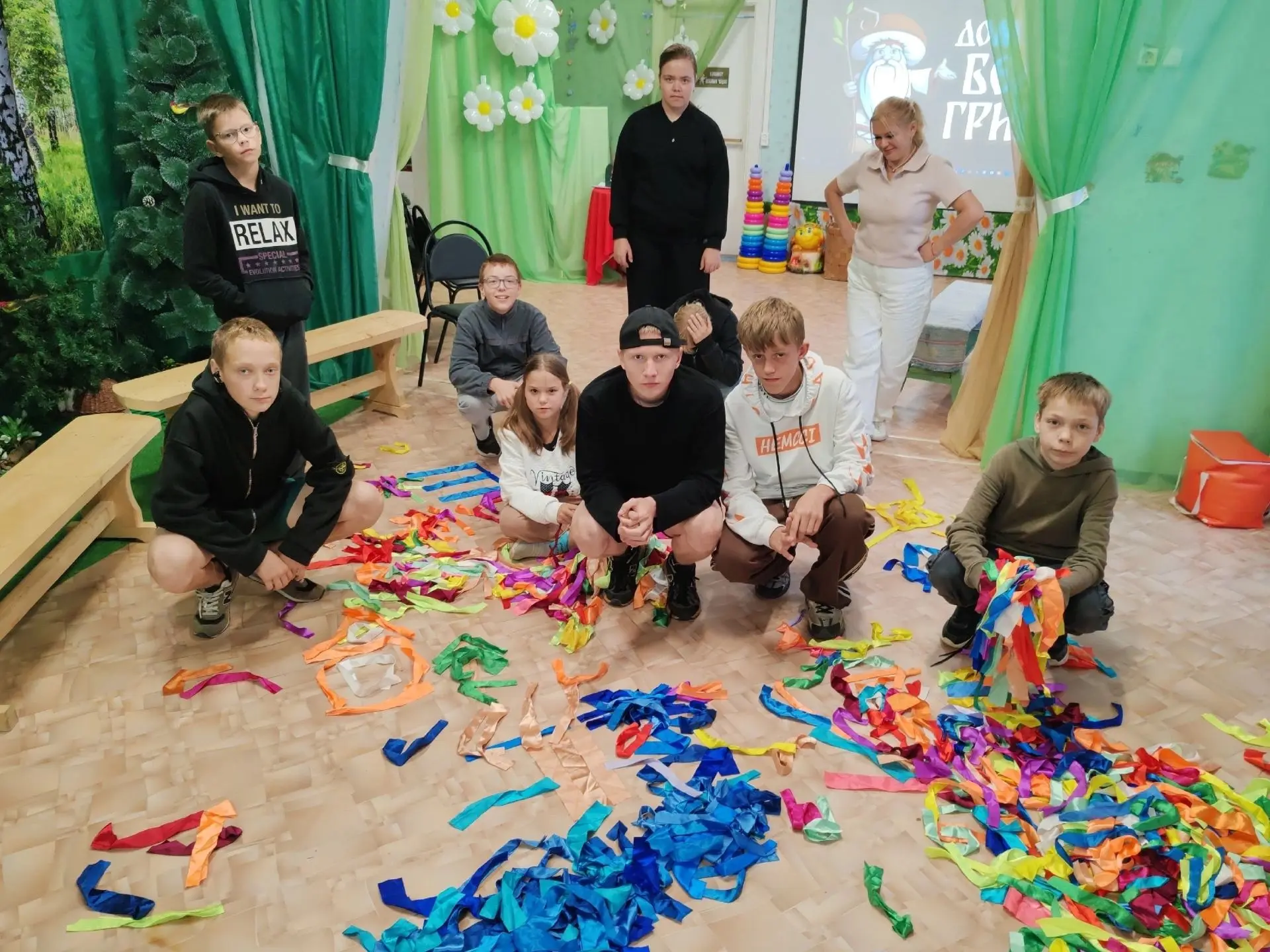 Ещё одно место отдыха наших ребят этим летом - санаторий "Солониха" в Красноборском рай...
