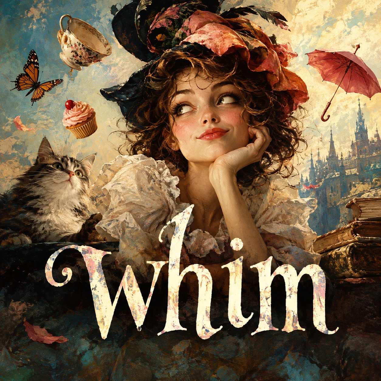 Whim- прихоть, каприз, блажь, причуда, спонтанное решение
