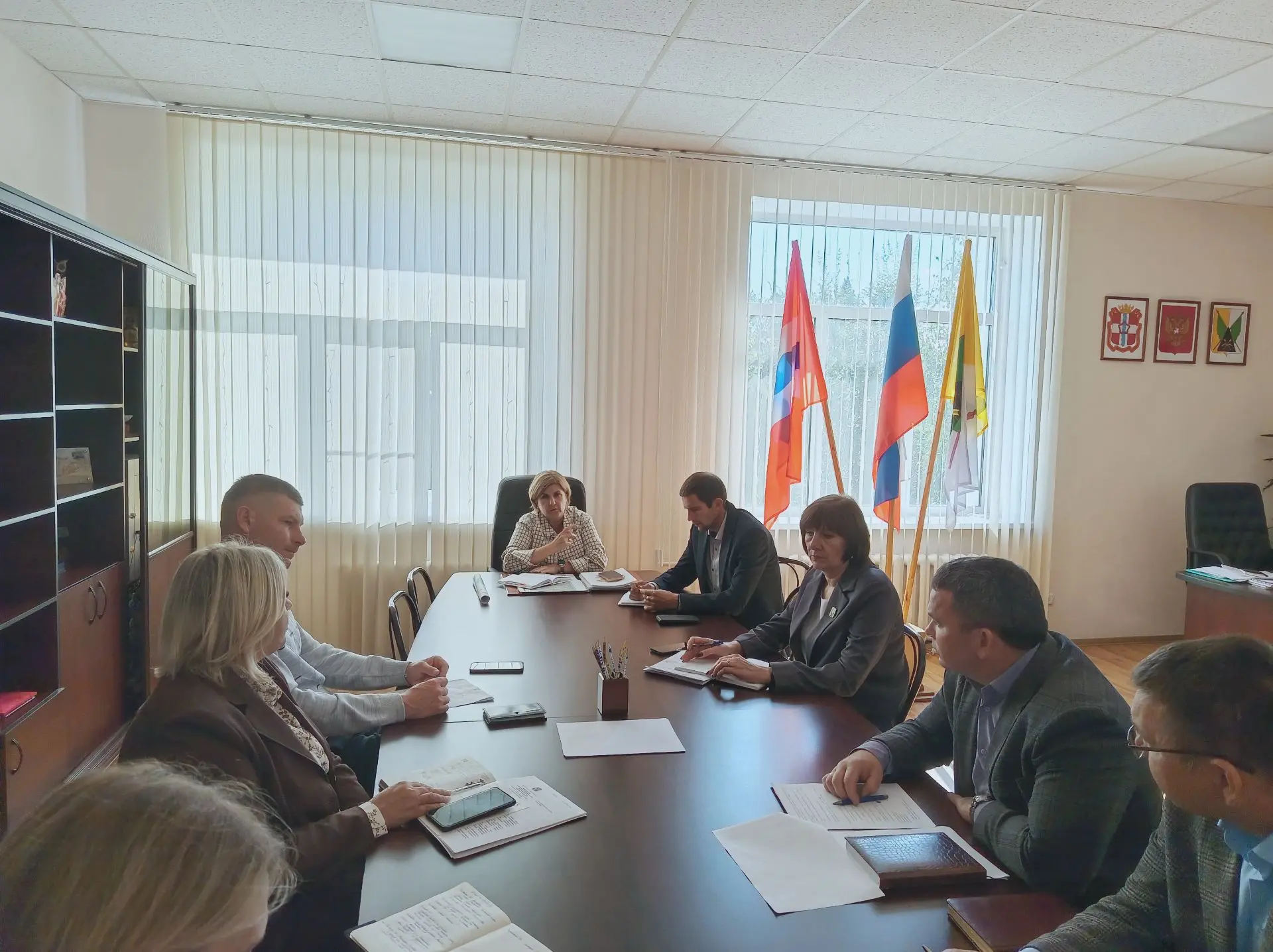 ❗ Провела заседание районного штаба по подготовке к работе в осенне-зимний период 2026-...